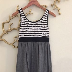 BLACK/ WHITE/ GREY DRESS